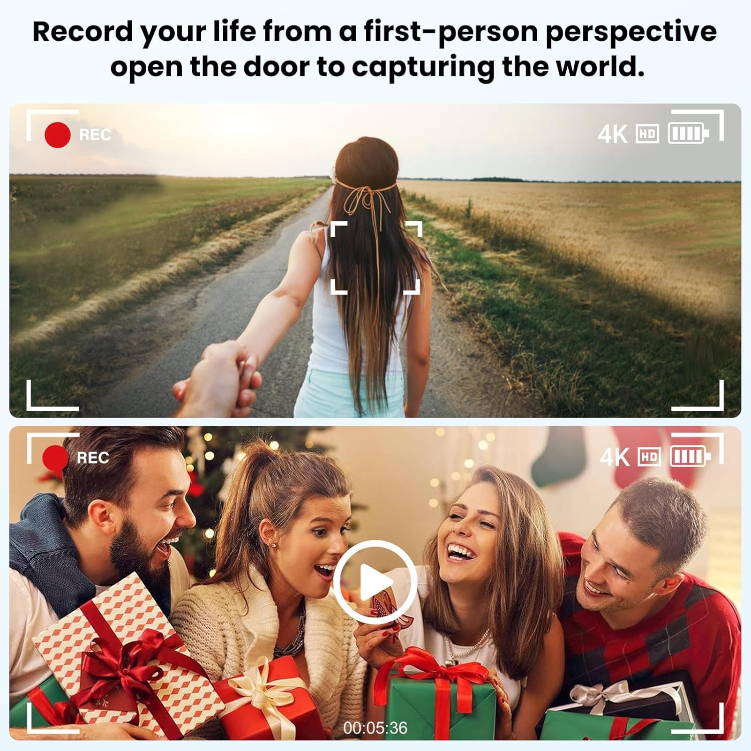 新型8MPカメラ搭載スマートグラス 写真撮影 ビデオ撮影 A - Photography Videos Free のレビューと価格