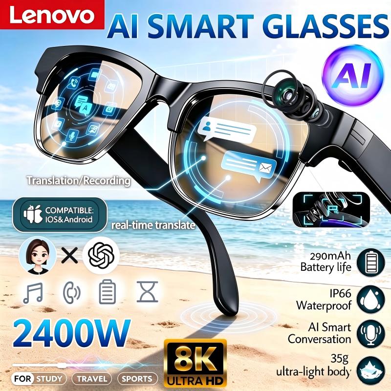 Lenovo 8K HD AIスマートグラス：AI翻訳機能、 - Photography Japanese のレビューと価格