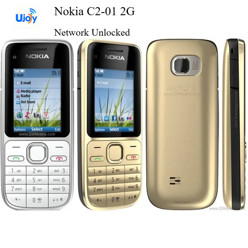 ノキアC2-01（再生品）、SIMロック解除済み、3.15M - Photography Japanese のレビューと価格